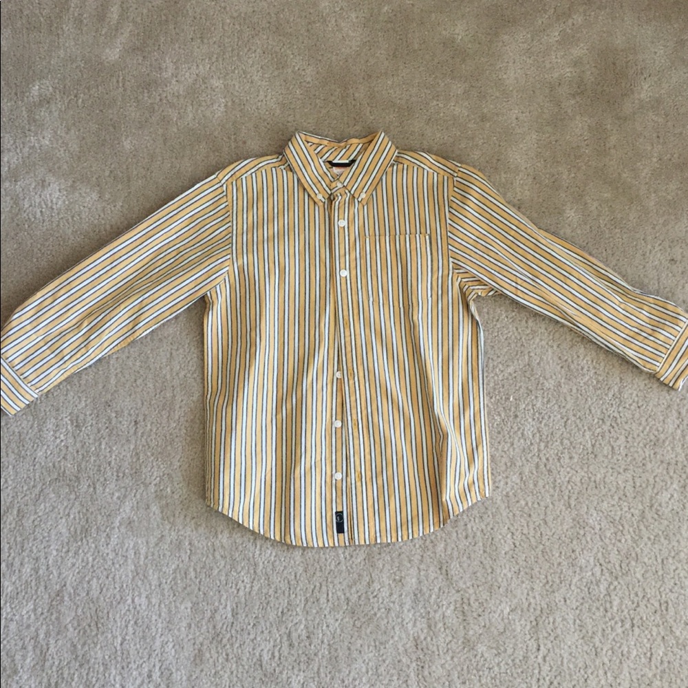 Gymboree Boys Medium 7-8 Collar Button Down